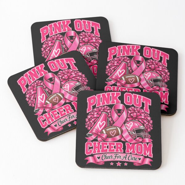 Item preview, Pink Out Cheer Mom Cheer For A Cure designed and sold by ROUX-ART.