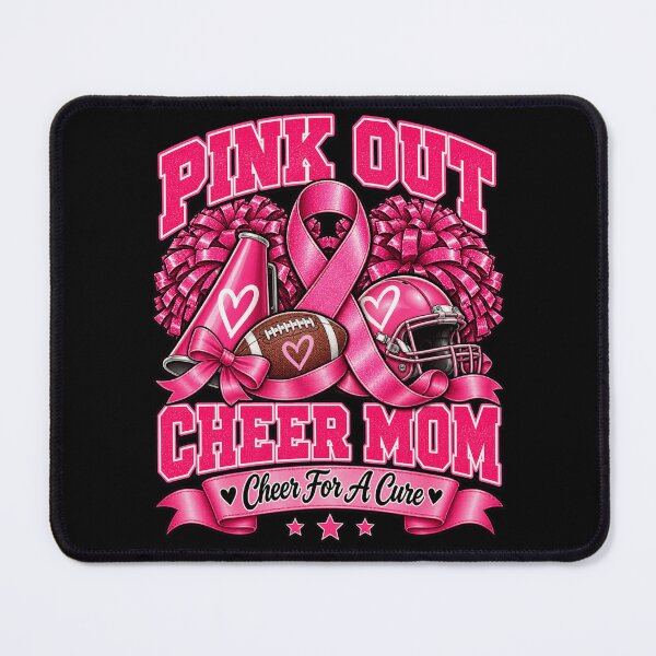 Item preview, Pink Out Cheer Mom Cheer For A Cure designed and sold by ROUX-ART.