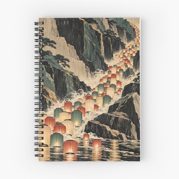 Item preview, Bamboo Lantern Waterfall designed and sold by DrizzyV.