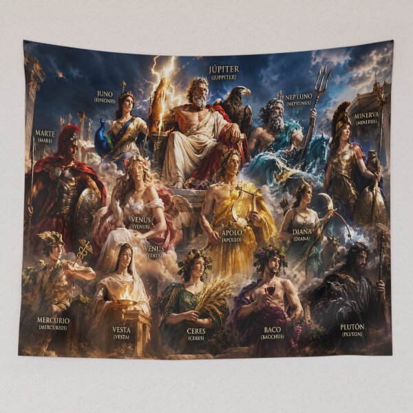 Item preview, The Gods of Ancient Rome — The Power of Roman Olympus designed and sold by JMAVILA ART.