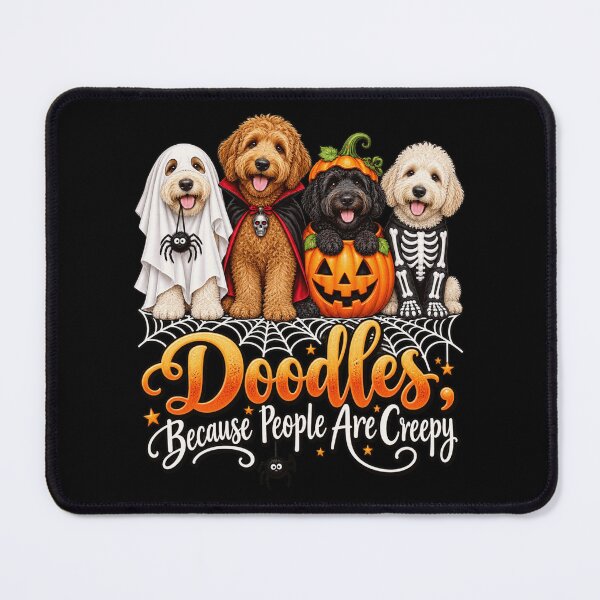 Item preview, Halloween Dog Lovers Because People Are Creepy designed and sold by ROUX-ART.