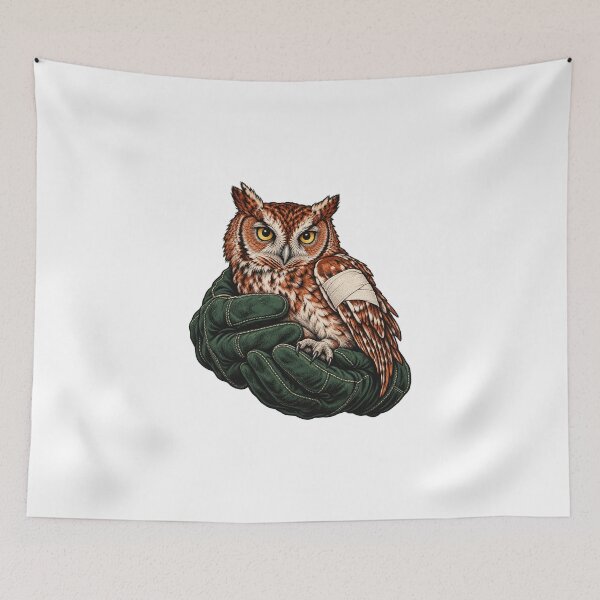 Item preview, Wildlife Rehabilitator Gift Injured Owl Rescue   designed and sold by UrbanCanvvas.