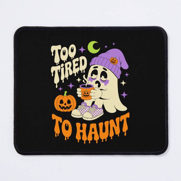 Item preview, : Too Tired To Haunt – Funny Tired Ghost Halloween Art designed and sold by jkrphoto.