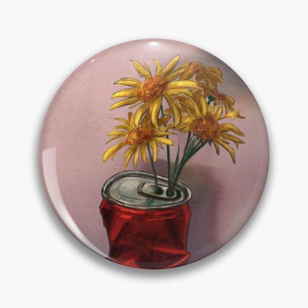 Item preview, Wildflowers in a Red Soda Can - Indie Aesthetic Still Life designed and sold by KariBordz.