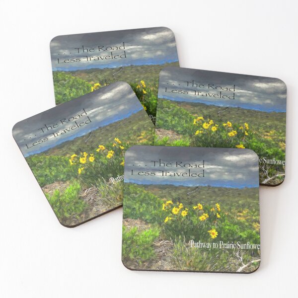 Item preview, RLT Pathway to Prairie Sunflowers Poster designed and sold by Wayne King.