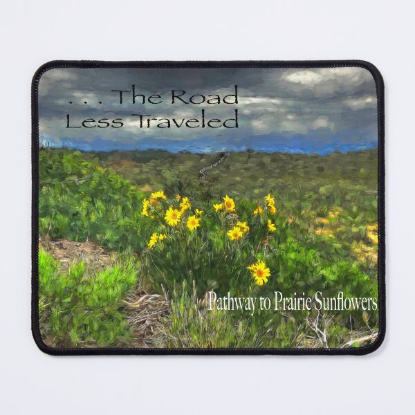 Item preview, RLT Pathway to Prairie Sunflowers Poster designed and sold by Wayne King.