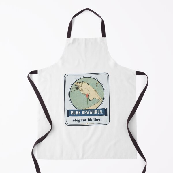 Item preview, Keep calm, remain elegant – Kranich Vintage Label designed and sold by Glowfy.