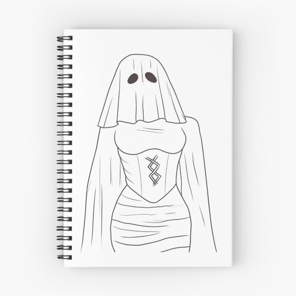 Item preview, female ghost designed and sold by ThaiAlmeida.