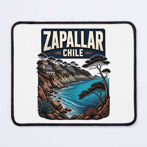 Item preview, Zapallar Chile Vintage Travel Tourism designed and sold by TravelersGems.