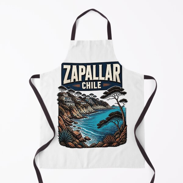 Item preview, Zapallar Chile Vintage Travel Tourism designed and sold by TravelersGems.