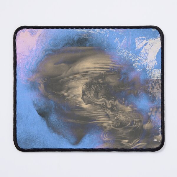 Item preview, Ethereal Whispers Surreal Blue Mindscape Abstract Painting designed and sold by adbrotherstudio.