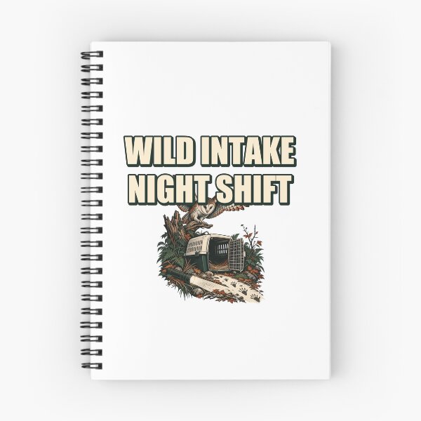 Item preview, Wild Intake Night Shift Illustrated Wildlife Rescue Gift   designed and sold by UrbanCanvvas.