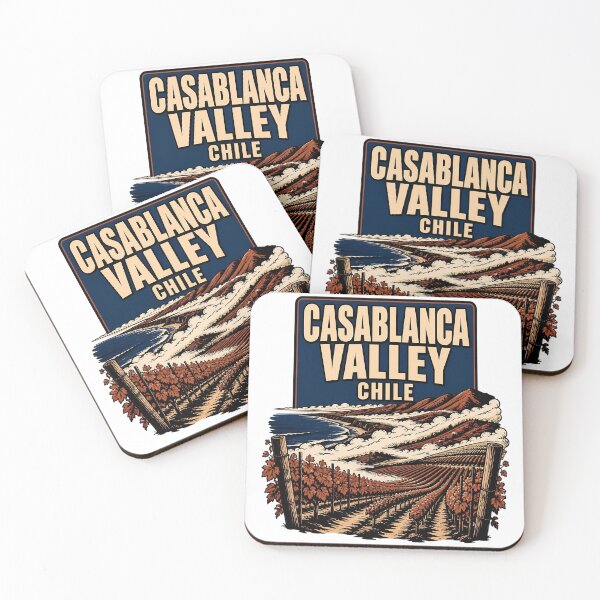 Item preview, Casablanca Valley Chile Vintage Travel Tourism designed and sold by TravelersGems.