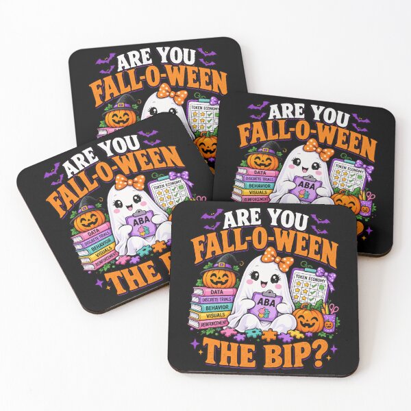 Item preview, Juego de palabras de Halloween sobre ABA BIP para analistas de comportamiento designed and sold by ROUX-ART.