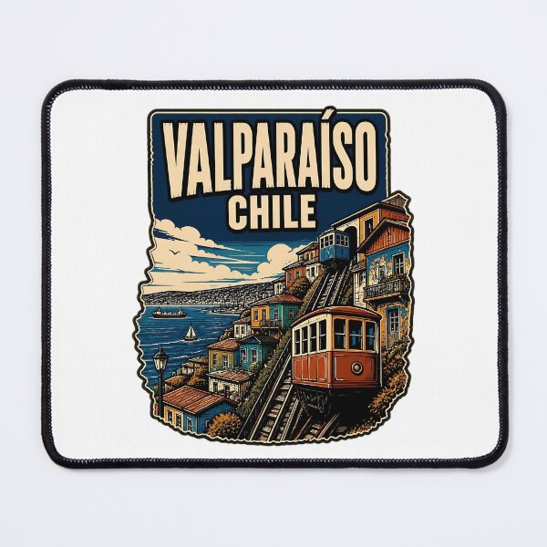 Item preview, Valparaiso Chile Vintage Travel Tourism designed and sold by TravelersGems.