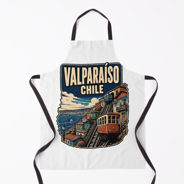 Item preview, Valparaiso Chile Vintage Travel Tourism designed and sold by TravelersGems.