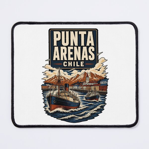 Item preview, Punta Arenas Chile Vintage Travel Tourism designed and sold by TravelersGems.