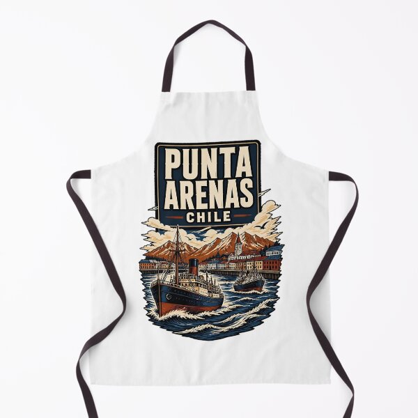 Item preview, Punta Arenas Chile Vintage Travel Tourism designed and sold by TravelersGems.