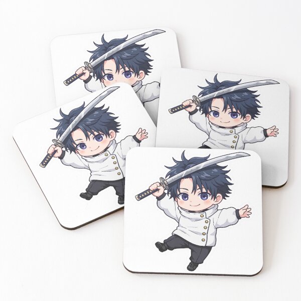 Artikelvorschau, Yuta Okkotsu Classic Anime Chibi Sticker - Jujutsu Kaisen Fan Art entworfen und verkauft von Lesley D.