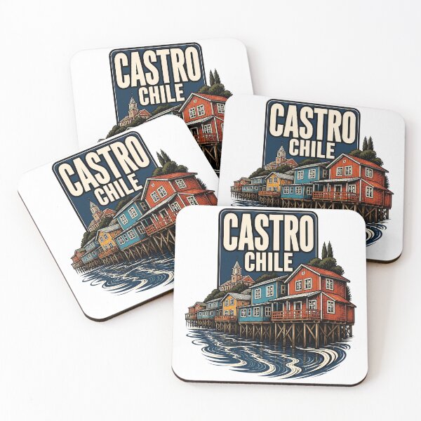 Item preview, Castro Chile Viajes y Turismo Vintage designed and sold by TravelersGems.