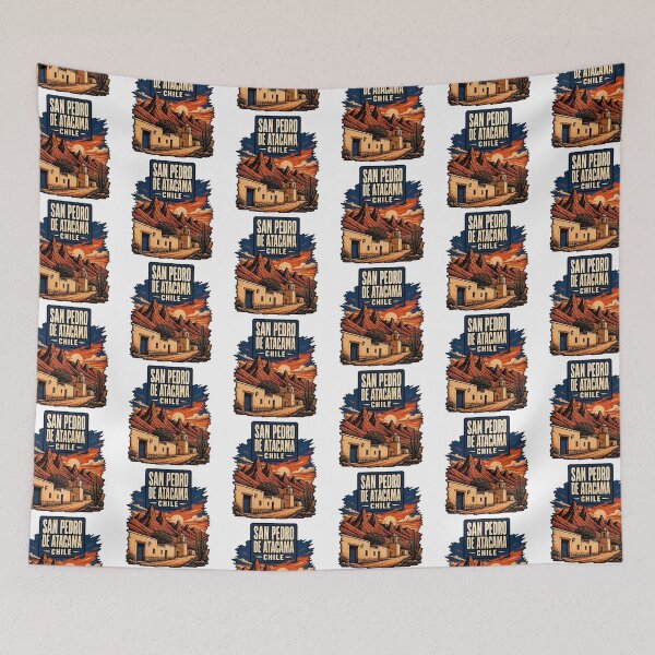 Item preview, San Pedro De Atacama Chile Vintage Travel designed and sold by TravelersGems.