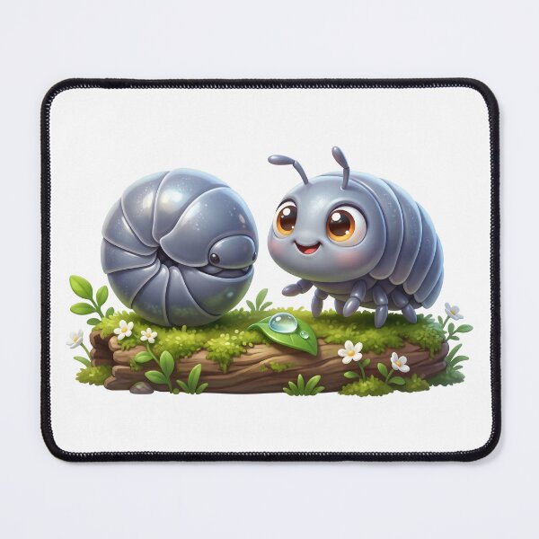 Item preview, Cute Roly Poly Pill Bug Friends designed and sold by Thanat Pattern Studio.