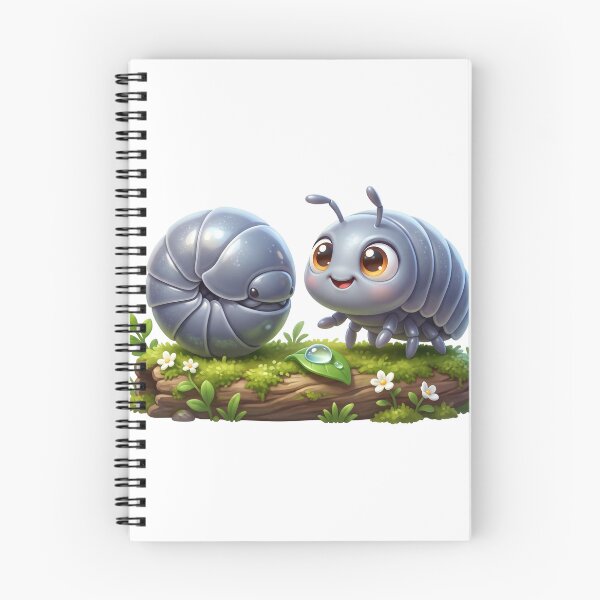 Item preview, Cute Roly Poly Pill Bug Friends designed and sold by Thanat Pattern Studio.