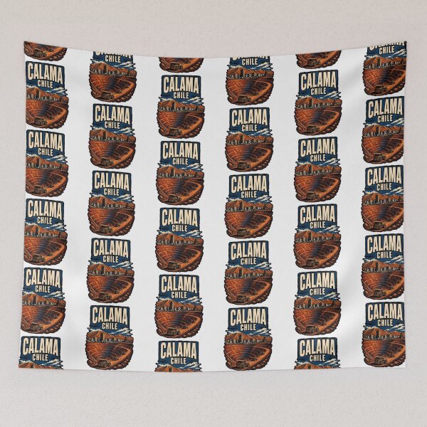 Item preview, Calama Chile Vintage Travel Tourism designed and sold by TravelersGems.