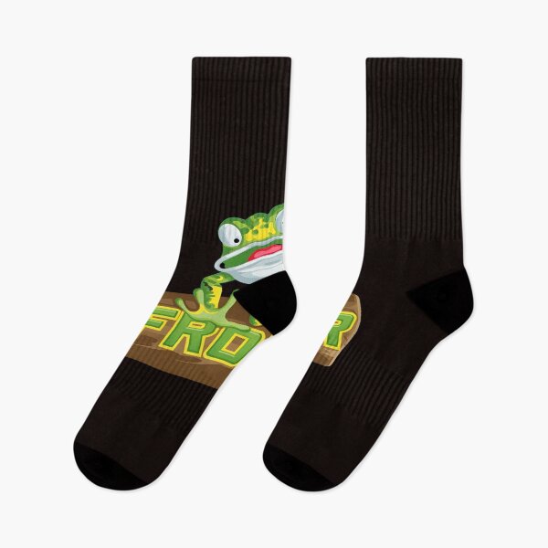 Item preview, Jumping Frog Arcade Game Character Log designed and sold by CatiaStudio.