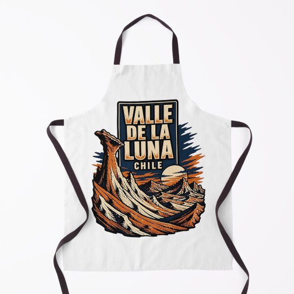 Item preview, Valle De La Luna Chile Vintage Travel Tourism designed and sold by TravelersGems.