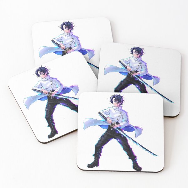 Artikelvorschau, Yuta Okkotsu Neon Glow Sticker - Jujutsu Kaisen Fan Art entworfen und verkauft von Lesley D.