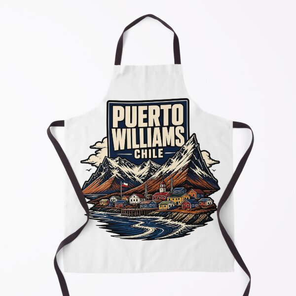 Item preview, Puerto Williams Chile Vintage Travel Tourism designed and sold by TravelersGems.