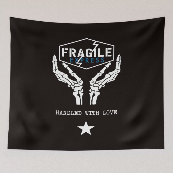 Item preview, Fragile Express Skeleton Hands Handled With Love designed and sold by CatiaStudio.
