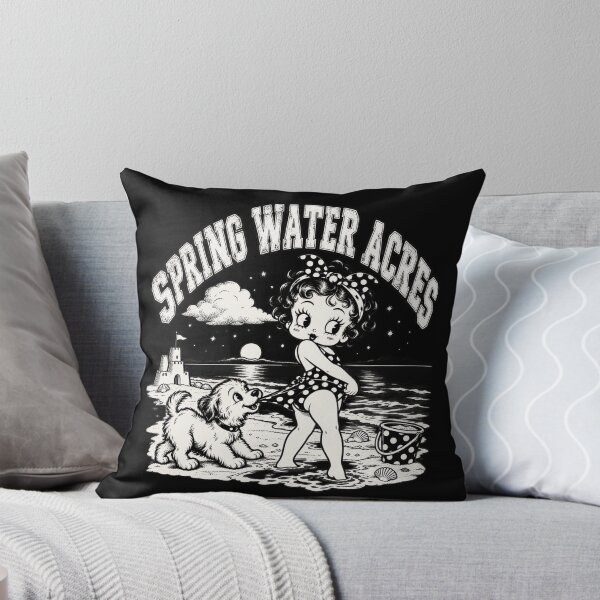 Item preview, Spring Water Acres Vintage Beach Day designed and sold by ROUX-ART.