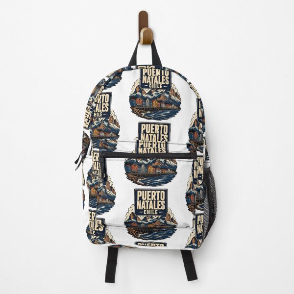 Item preview, Puerto Natales Chile Vintage Travel Tourism designed and sold by TravelersGems.