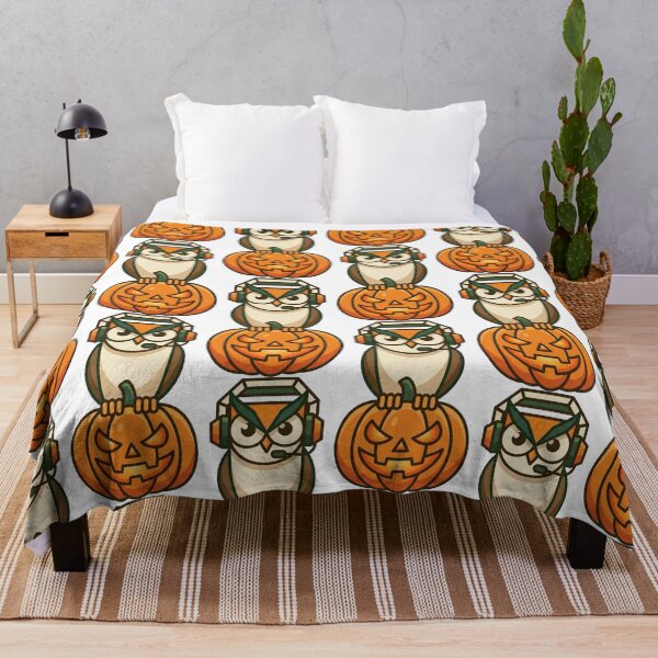 Item preview, Owl On Pumpkin halloween designed and sold by onjcdesign.