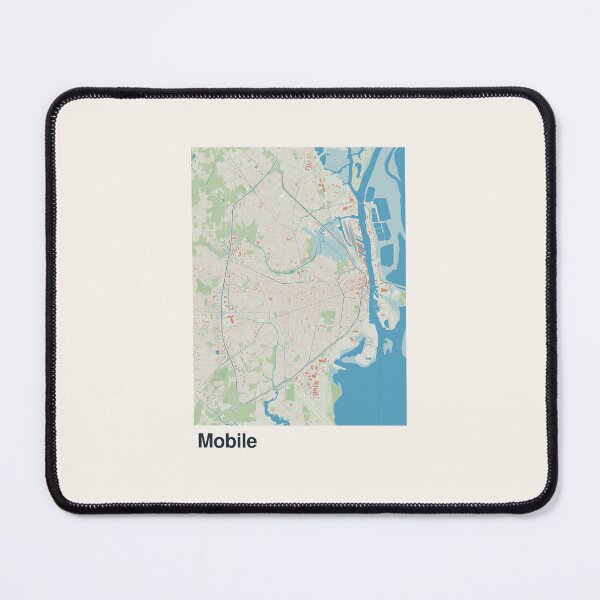 Aperçu de l'œuvre Art cartographique minimaliste pour mobile créée et vendue par MapsNerd.