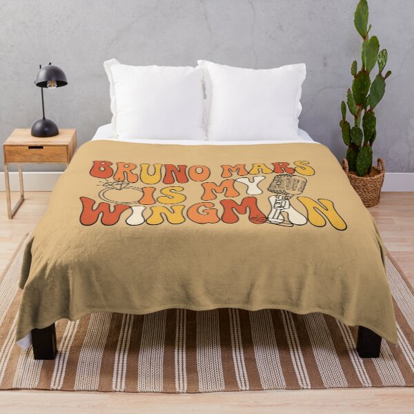 Item preview, Retro Groovy 70s Bruno Mars Is My Wingman Funny Typography designed and sold by Designart68.