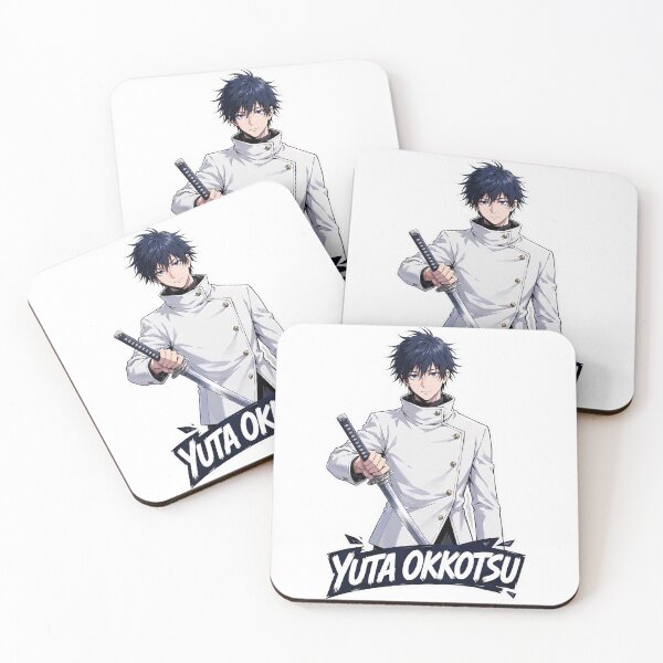 Artikelvorschau, Yuta Okkotsu Name Banner Showcase Sticker - Jujutsu Kaisen Fan Art entworfen und verkauft von Lesley D.