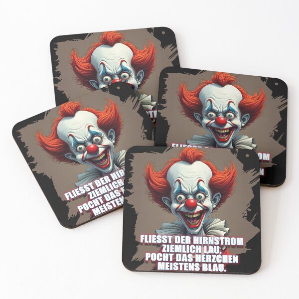 Item preview, Clown-Satire über blaue Stimmungen designed and sold by pASob-dESIGN.
