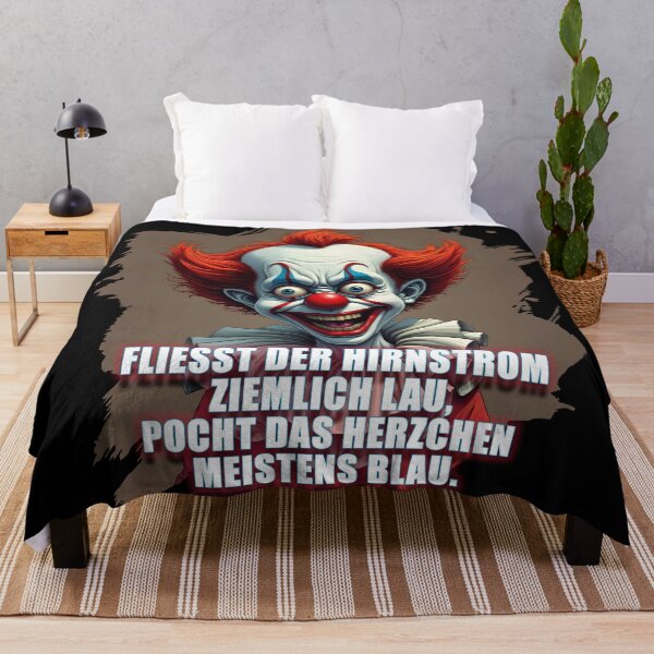 Item preview, Clown-Satire über blaue Stimmungen designed and sold by pASob-dESIGN.