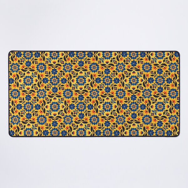 Item preview, Retro 70s Boho Folk Floral Pattern diagonal designed and sold by pASob-dESIGN.