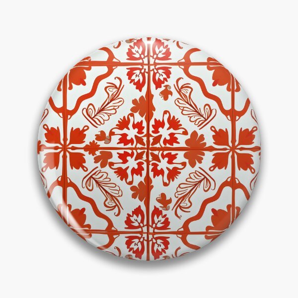 Item preview, Boho tile pattern in terracotta tones designed and sold by pASob-dESIGN.