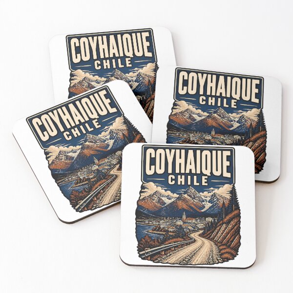 Item preview, Coyhaique Chile Vintage Travel Tourism designed and sold by TravelersGems.