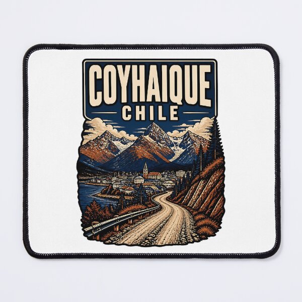 Item preview, Coyhaique Chile Vintage Travel Tourism designed and sold by TravelersGems.