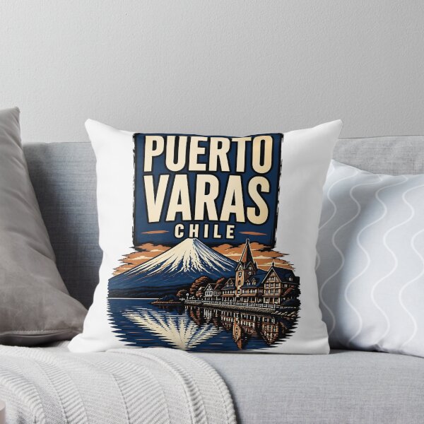 Item preview, Puerto Varas Chile Vintage Travel Tourism designed and sold by TravelersGems.