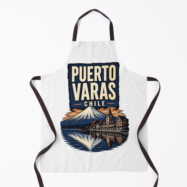 Item preview, Puerto Varas Chile Vintage Travel Tourism designed and sold by TravelersGems.