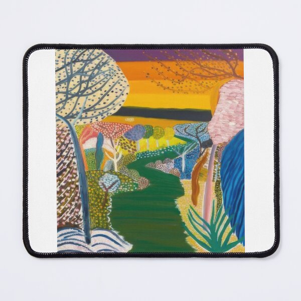 Item preview, Matthew Wong art - Matthew Wong artist - Matthew Wong painting - Matthew Wong landscape - Matthew Wong abstract art designed and sold by Rohyadalim.