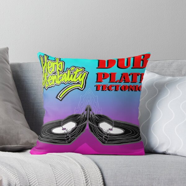 Item preview, Dub Plate Tectonics (teal) designed and sold by Herb-Mentality.