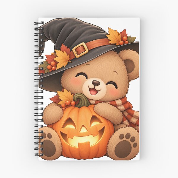 Item preview, Halloween teddy bear with pumpkin designed and sold by Kisho.